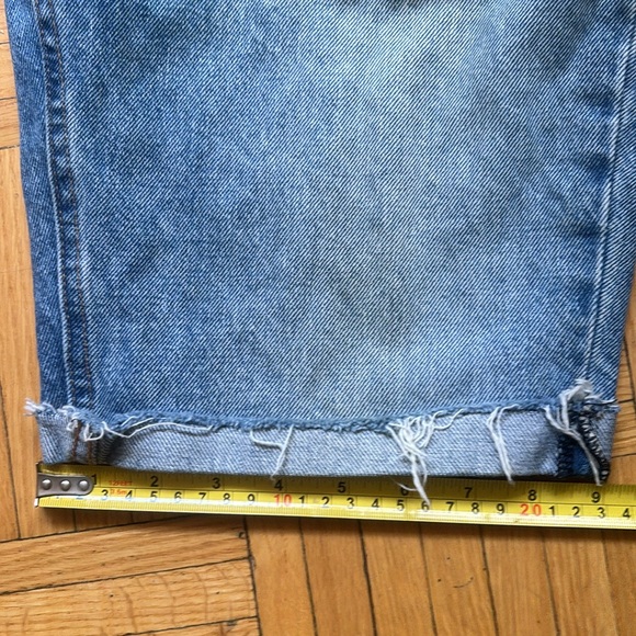 Levi’s Strauss & Co 511 Cutoff Shorts Size 33 Blue Jeans Red Tab - Picture 12 of 12